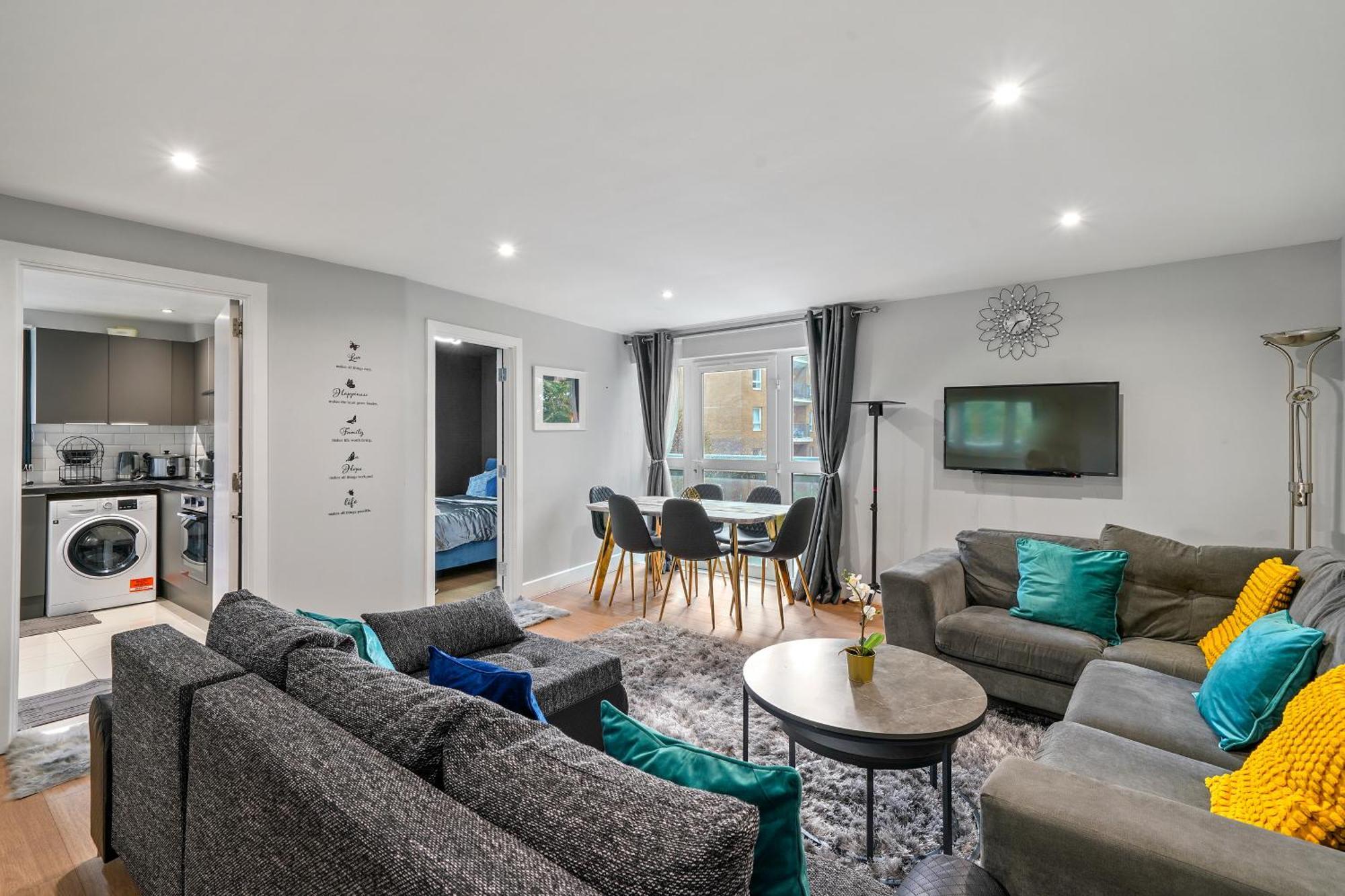 Elegant 3Br 2Bath Flat In Canary Wharf - O2 -Excel Londres Exterior foto